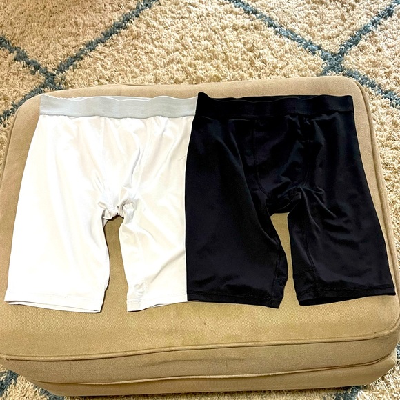 DSG Underwear & Socks Dsg Athletic Slider Shorts Black White Sz